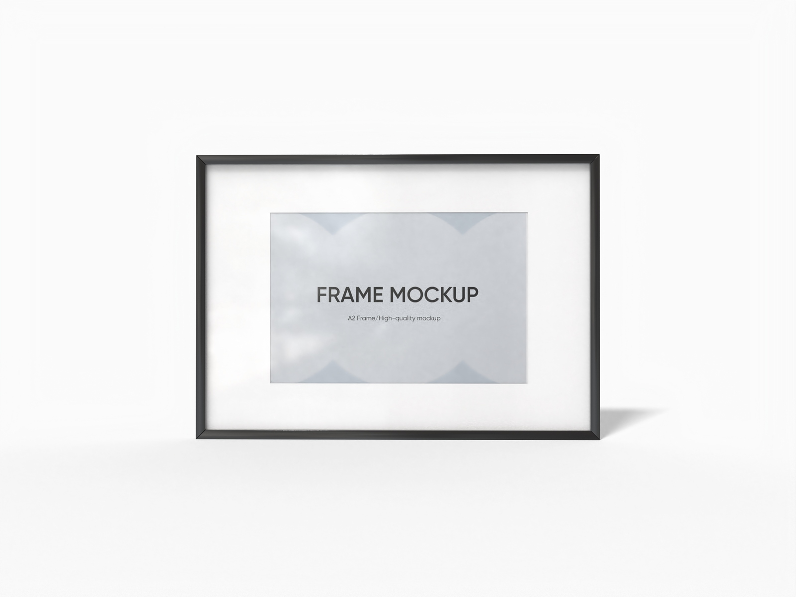 A2 frame mockup