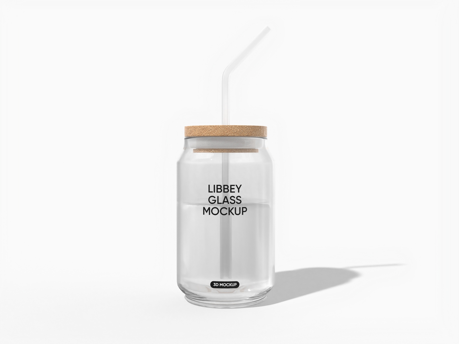 16oz libbey glass cup mockup
