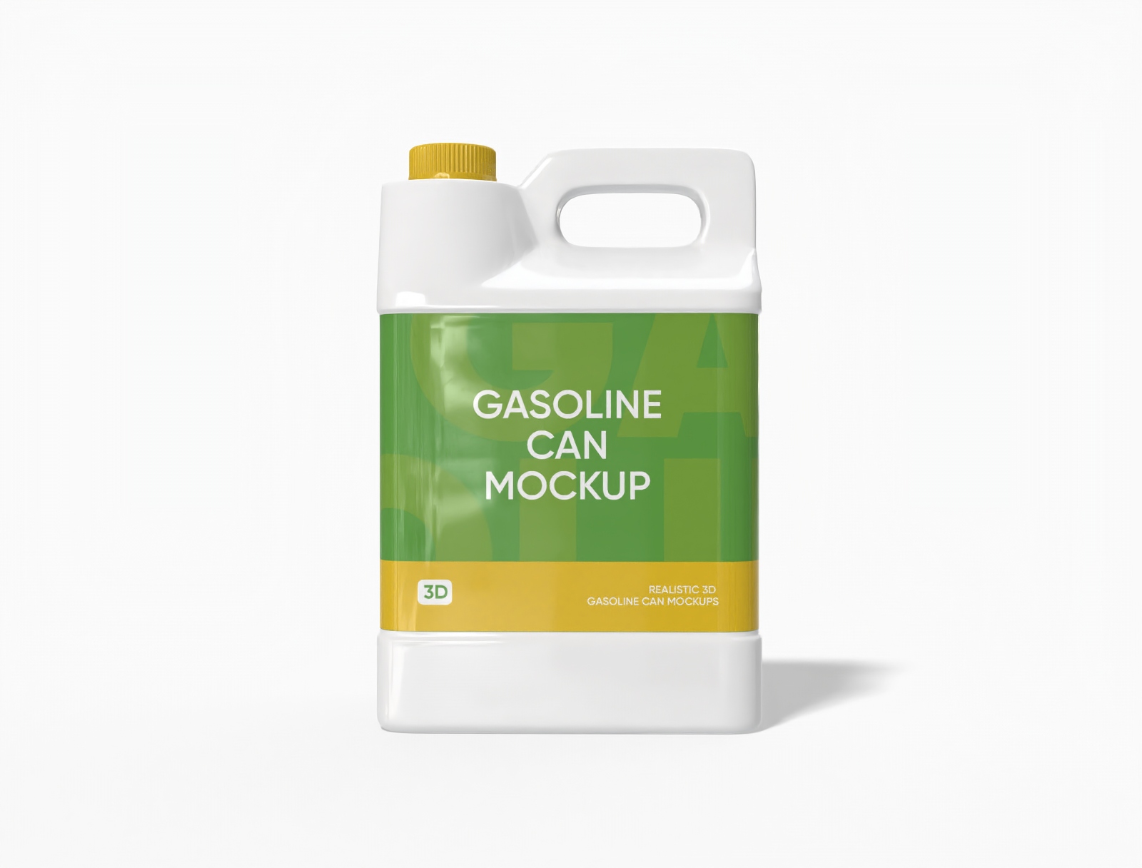 2.5 L jerry can mockup
