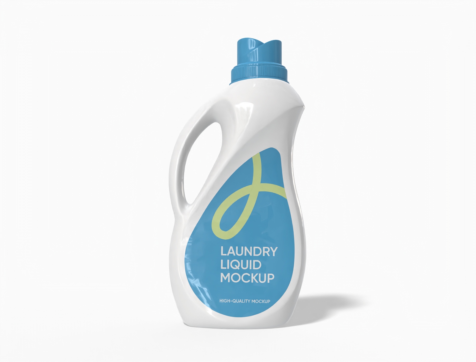 Laundry bottle mockup