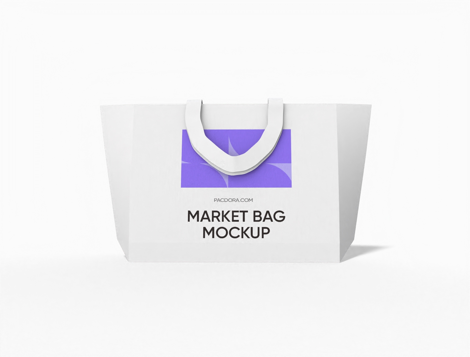 Luxury shopping bag mockup