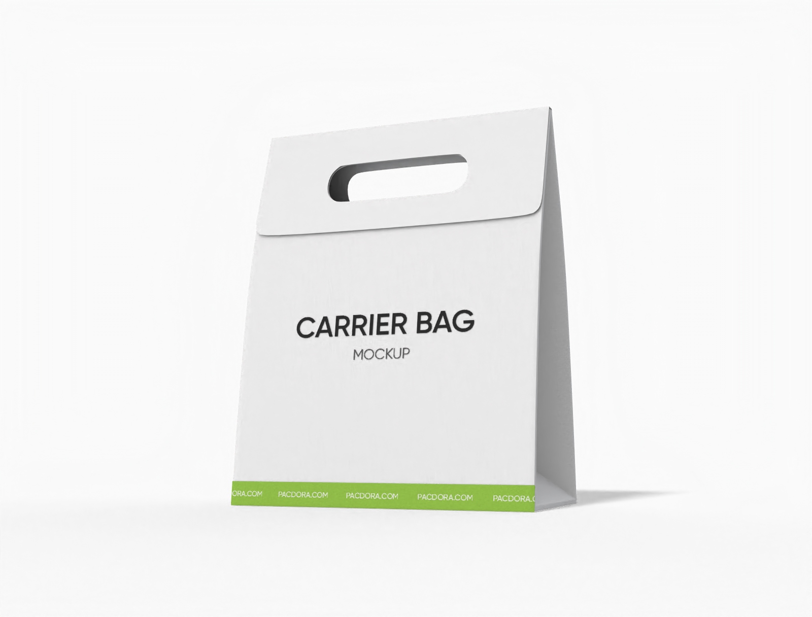 Paper bag mockup