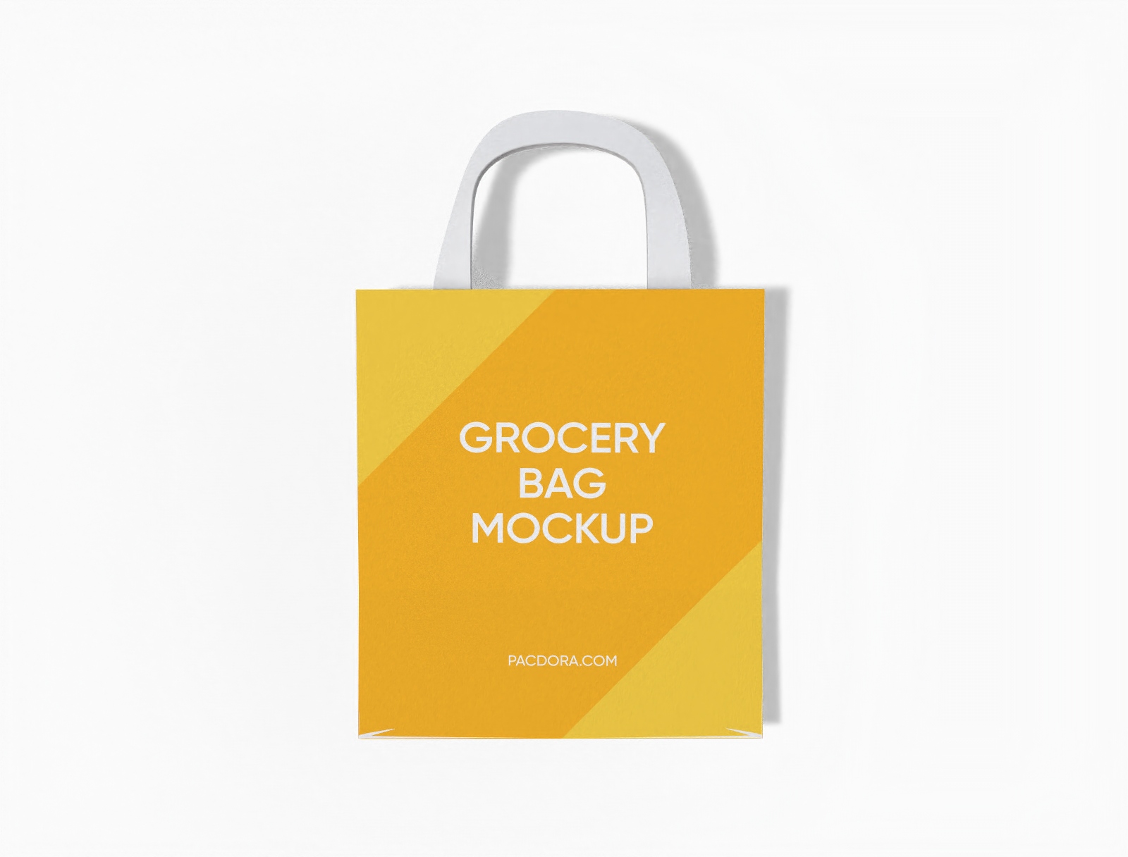 Luxury shopping bag mockup