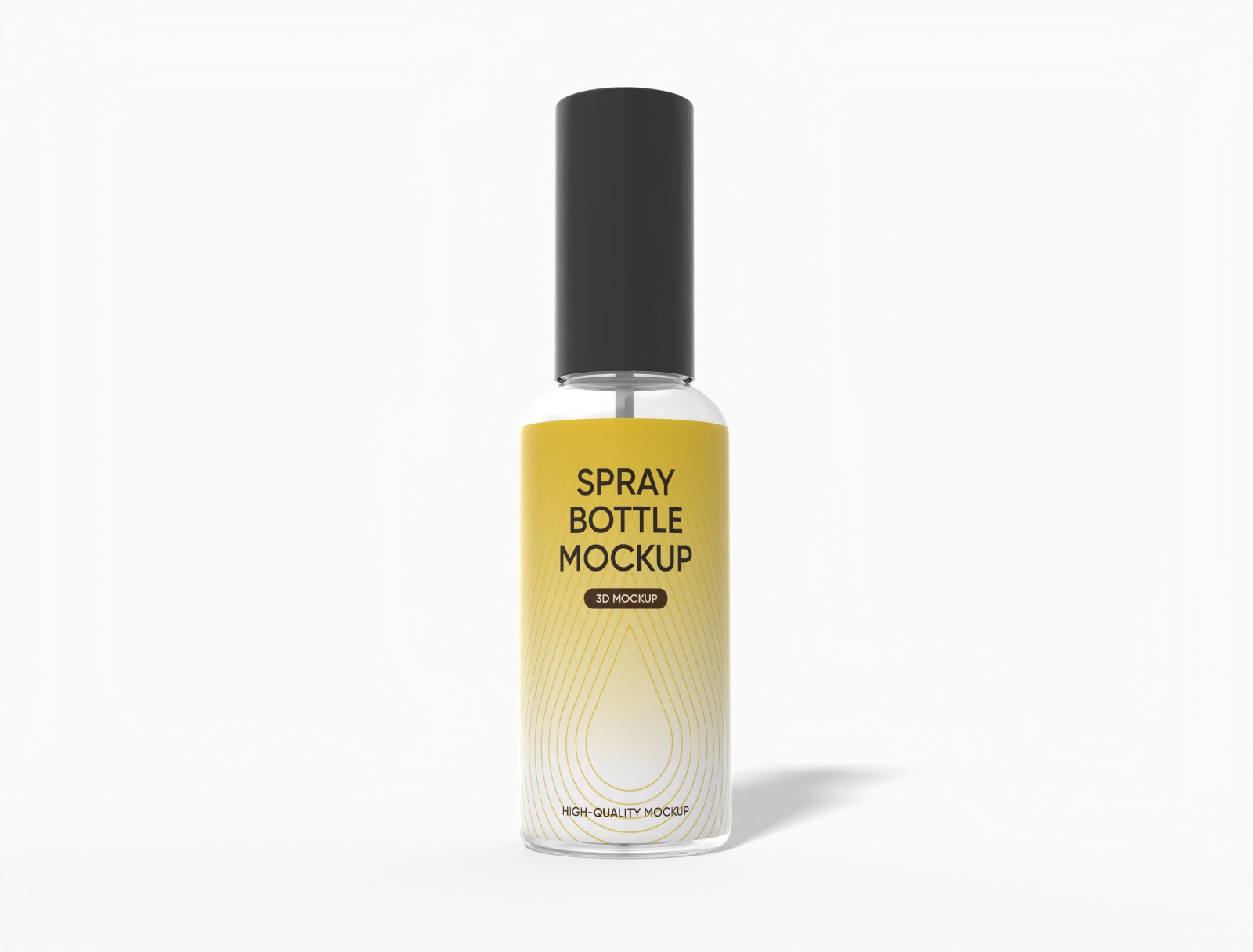 10 ml spray bottle mockup