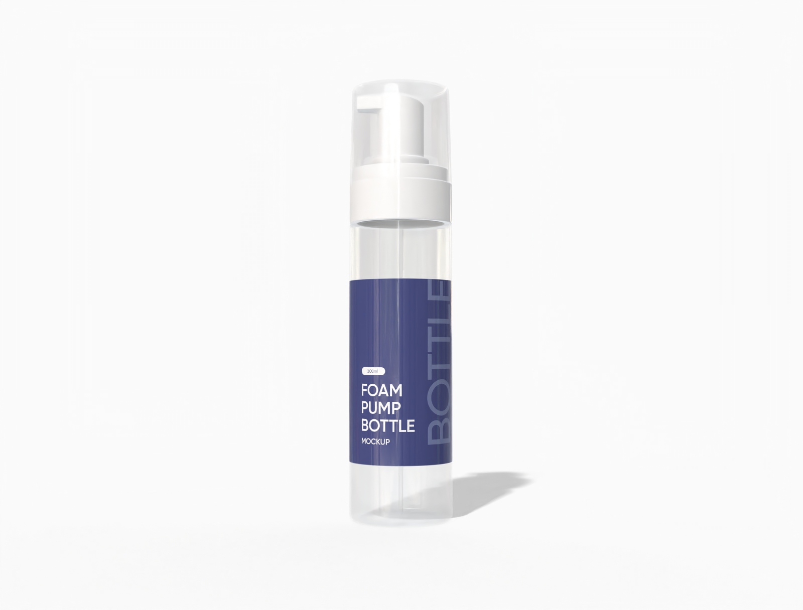 200ml フォームポンプボトルモックアップ