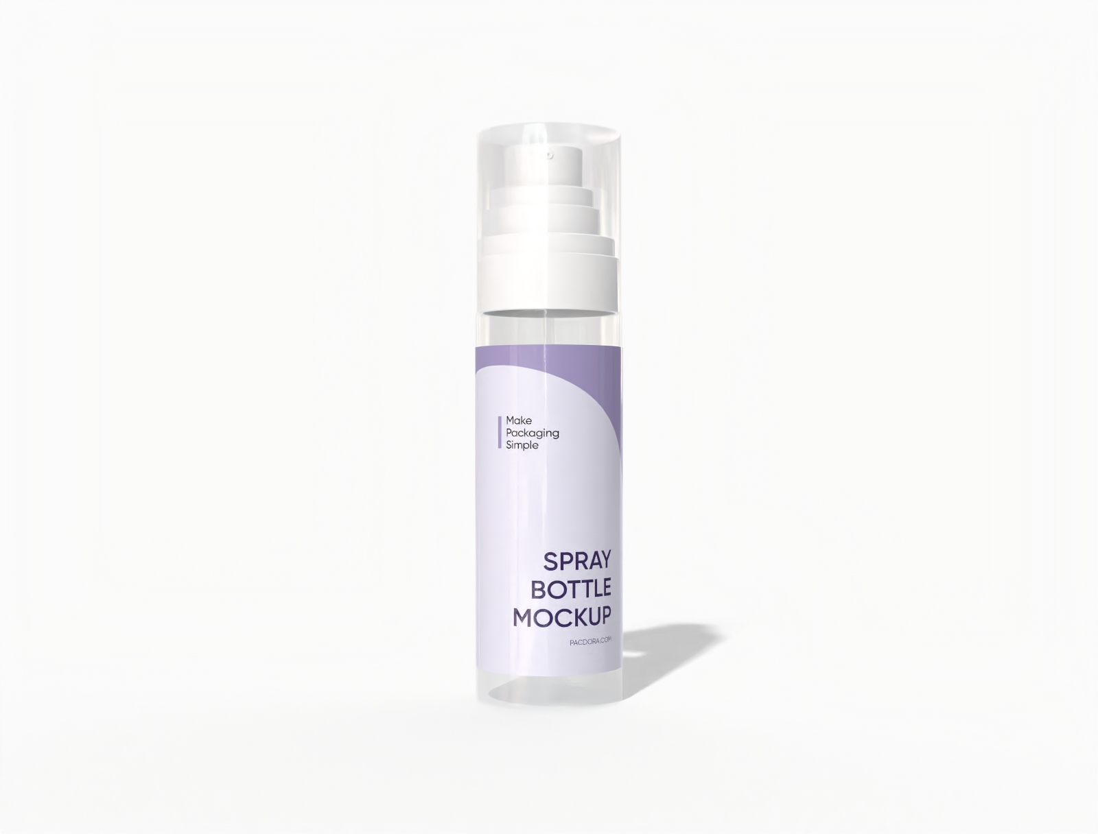 100 ml Spray bottle mockup