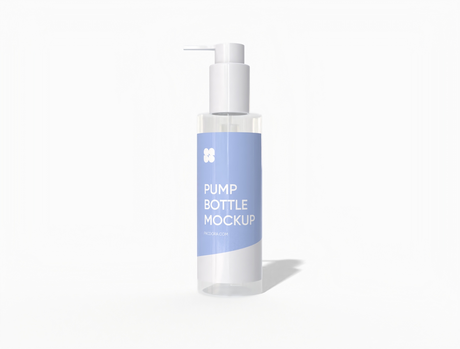 Pump bottle mockup