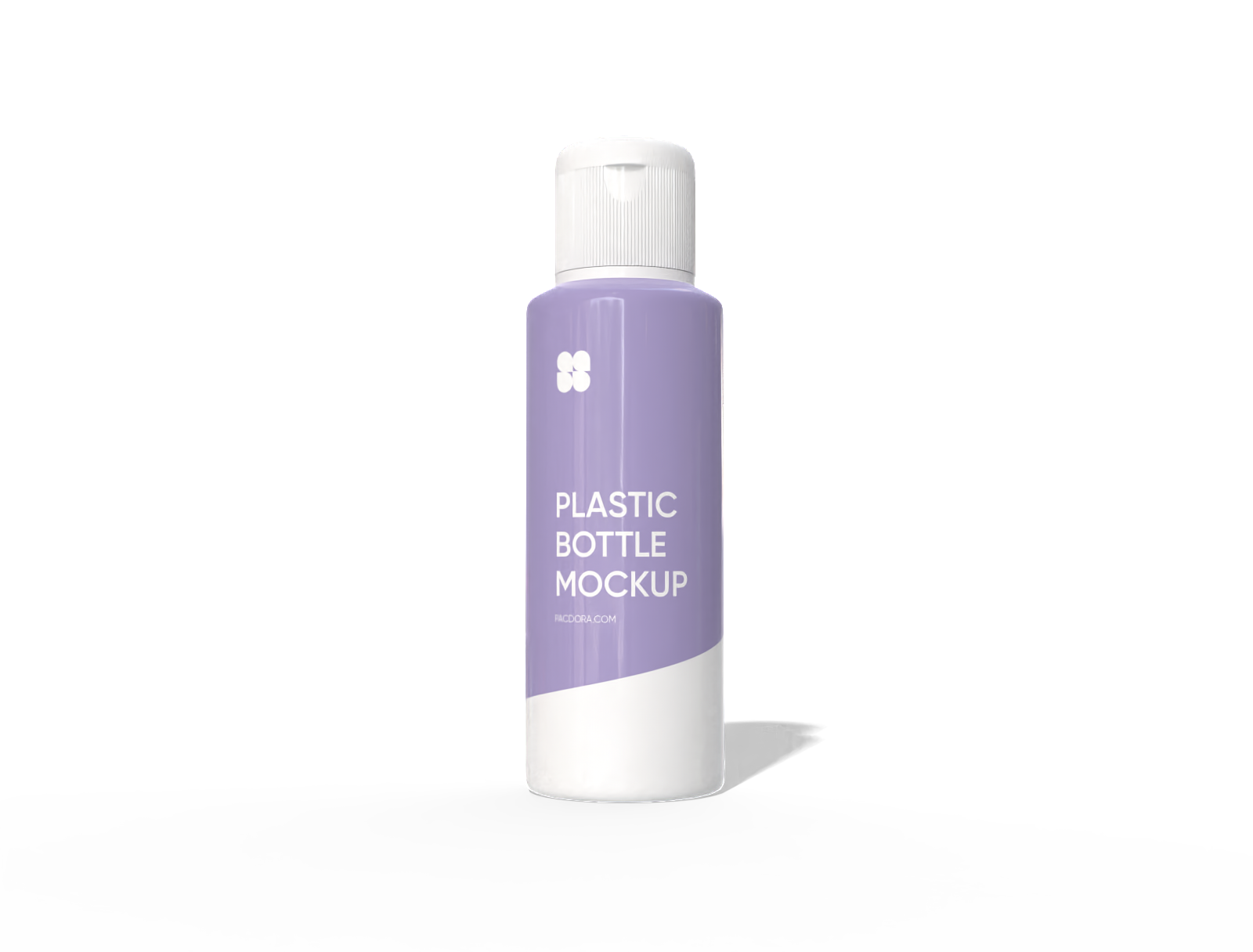 150 ml plastic bottle mockup