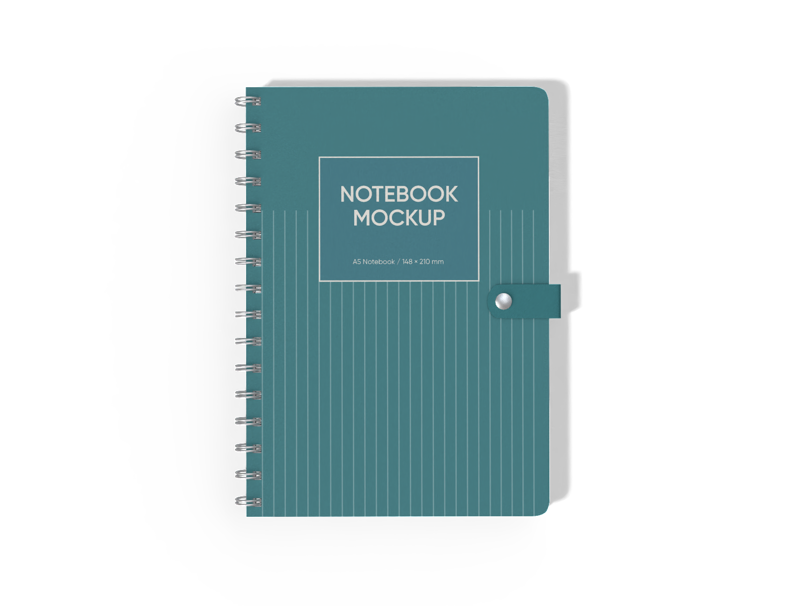 A5 notebook mockup