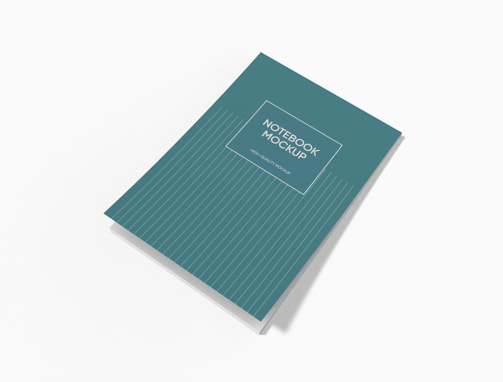 A5 notebook mockup