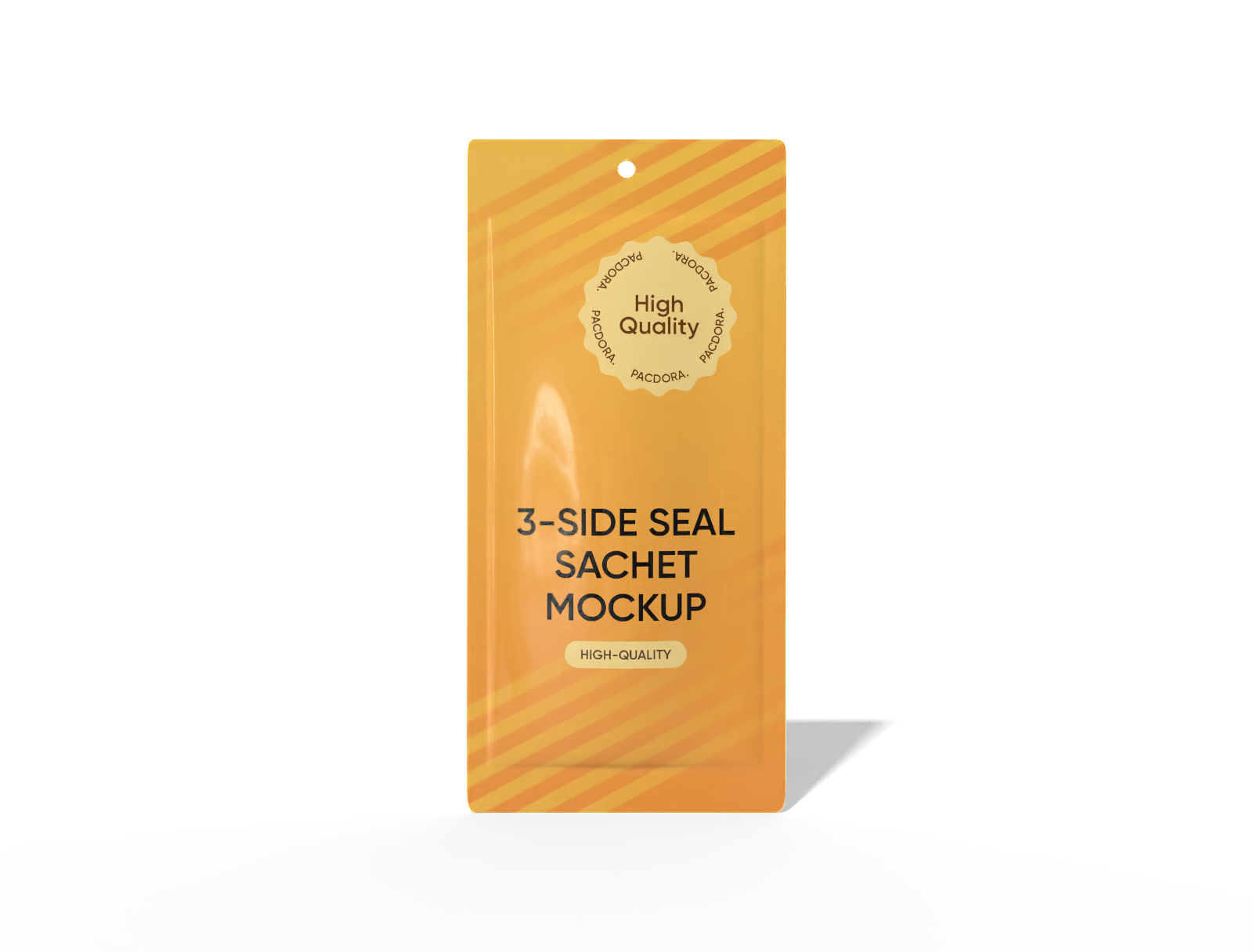Sachet packaging mockup Sachet packaging mockup