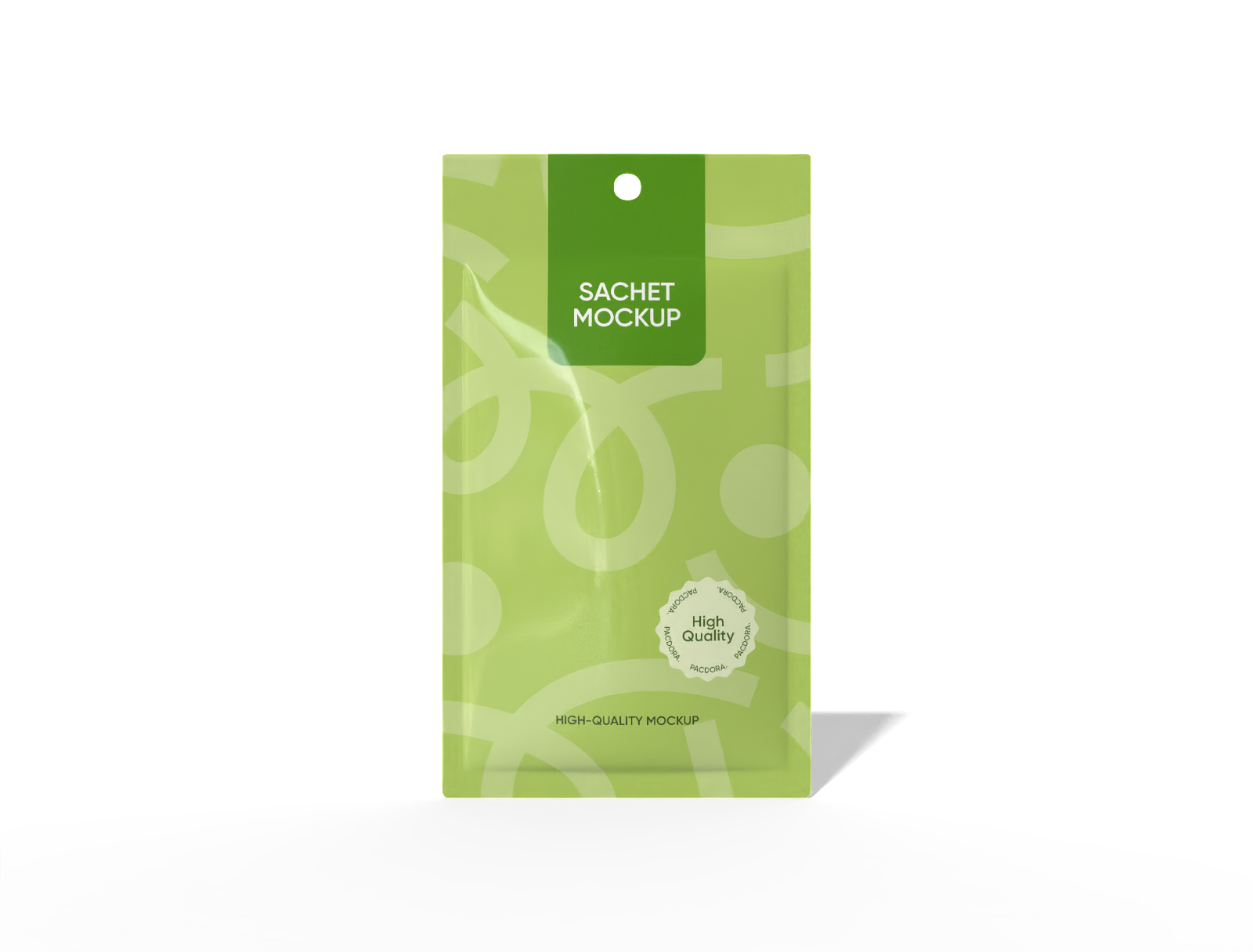 Sachet packaging mockup Sachet packaging mockup