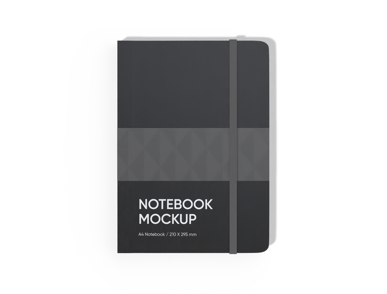 A4 notebook mockup