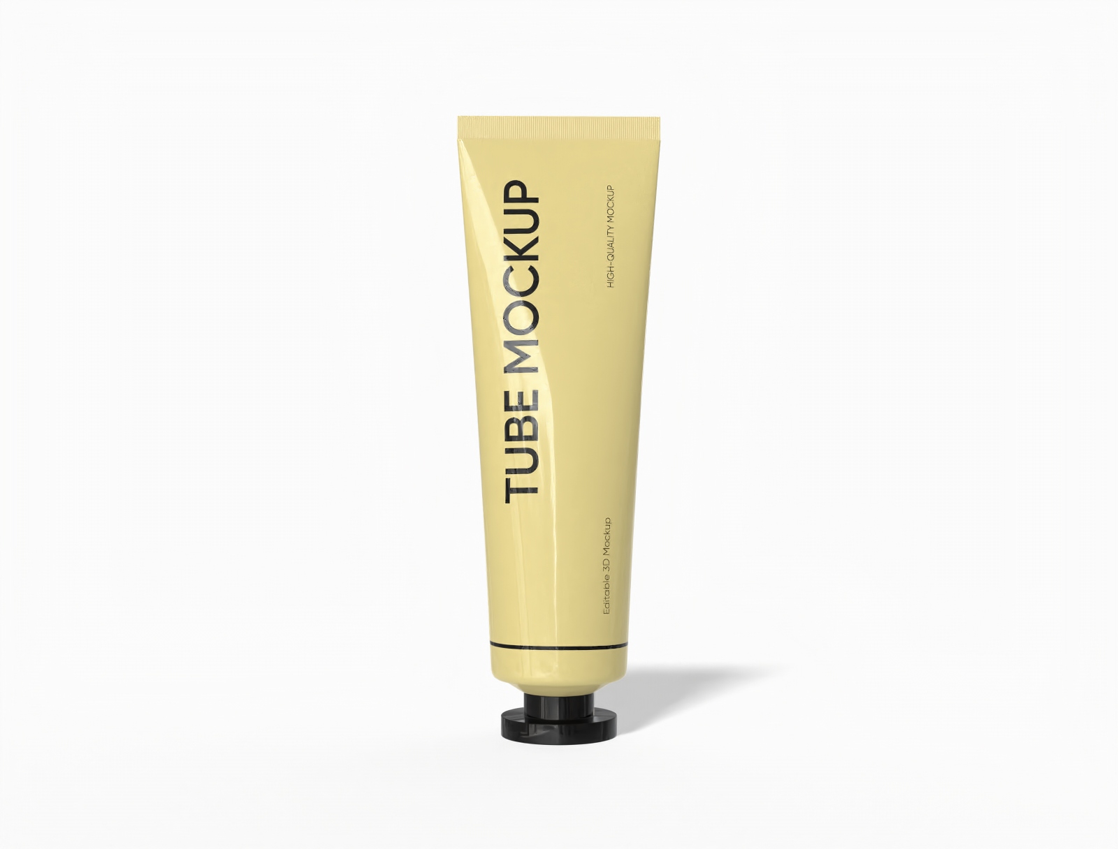 クリームチューブ 30ml 柔軟包装モックアップ 602910
