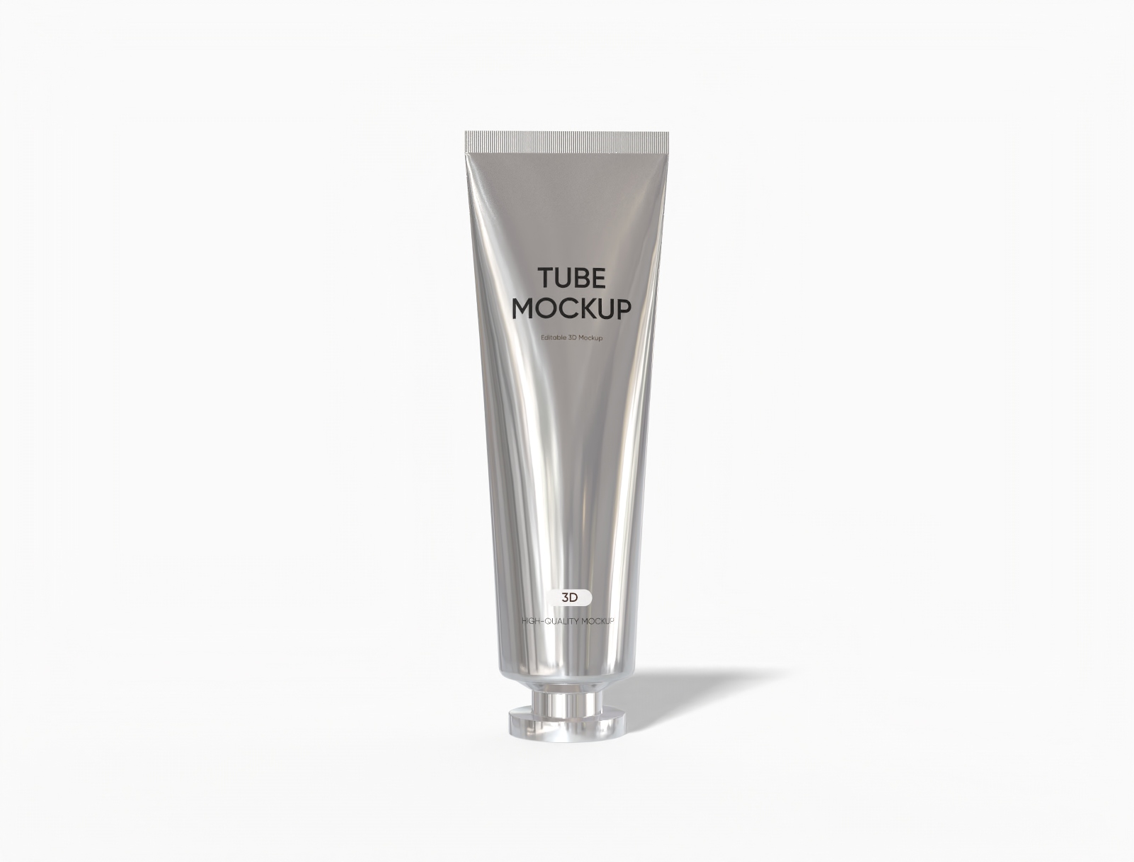 Cosmetic tube mockup