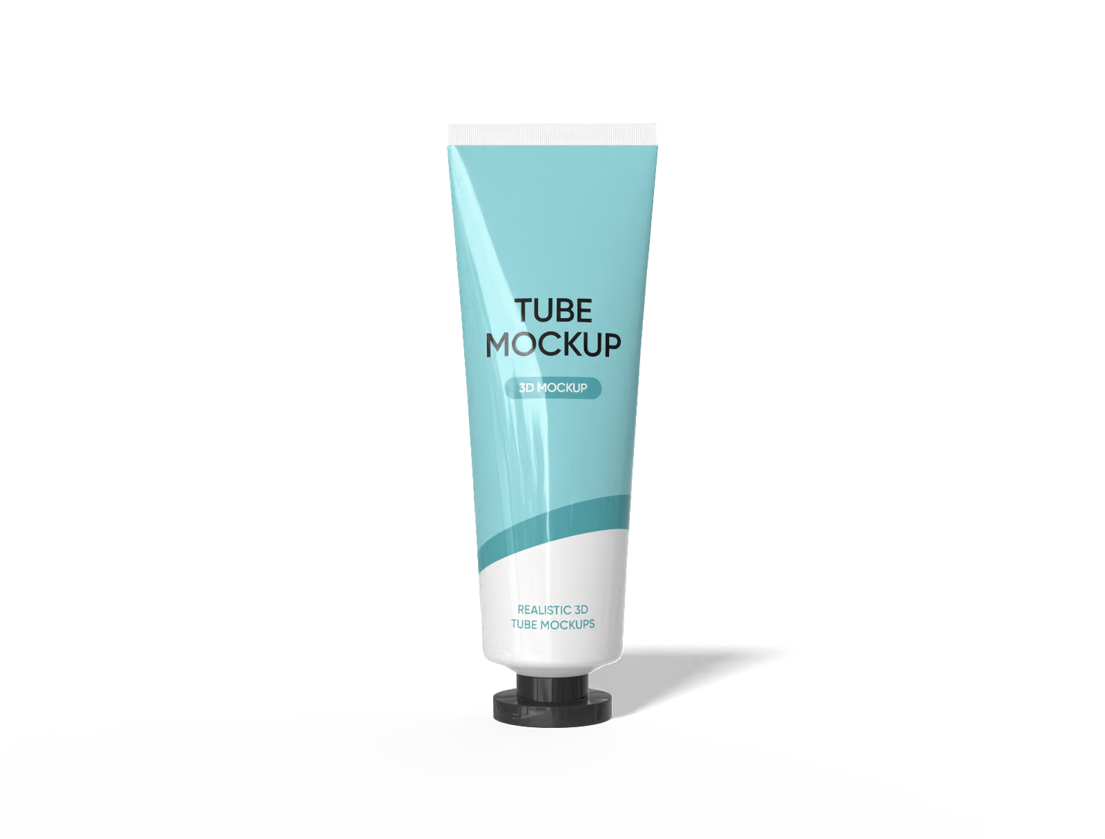 Cosmetic tube mockup