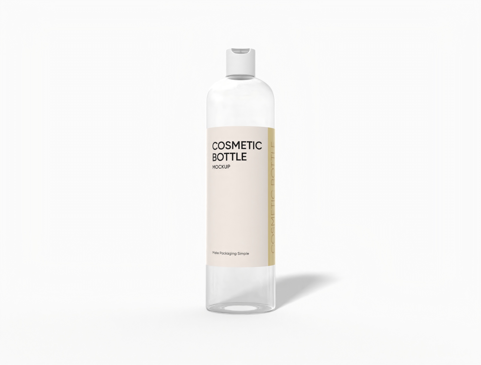 Cosmetic bottle mockup
