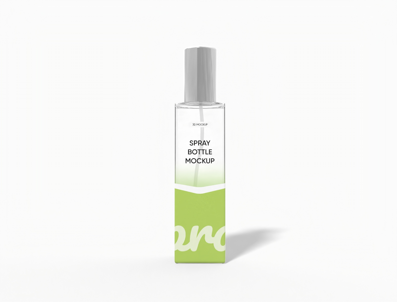 20 ml cosmetic spray bottle mockup