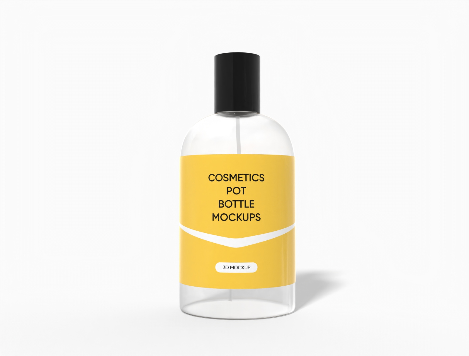 100 ml spray bottle mockup
