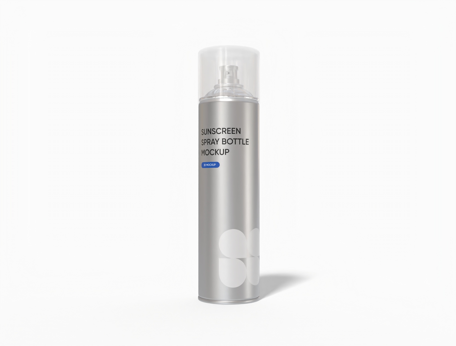 270 ml spray bottle mockup