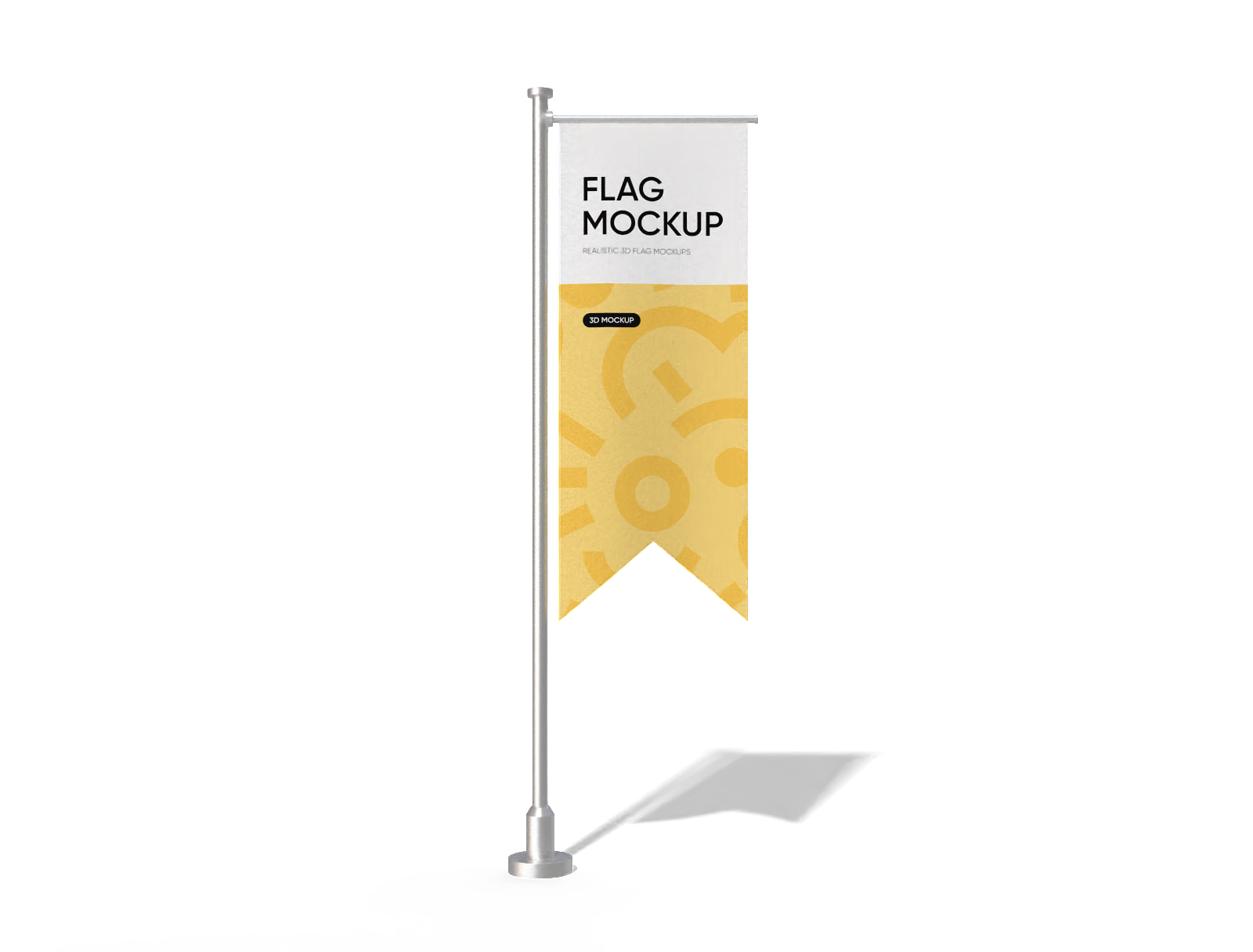 Flag mockup