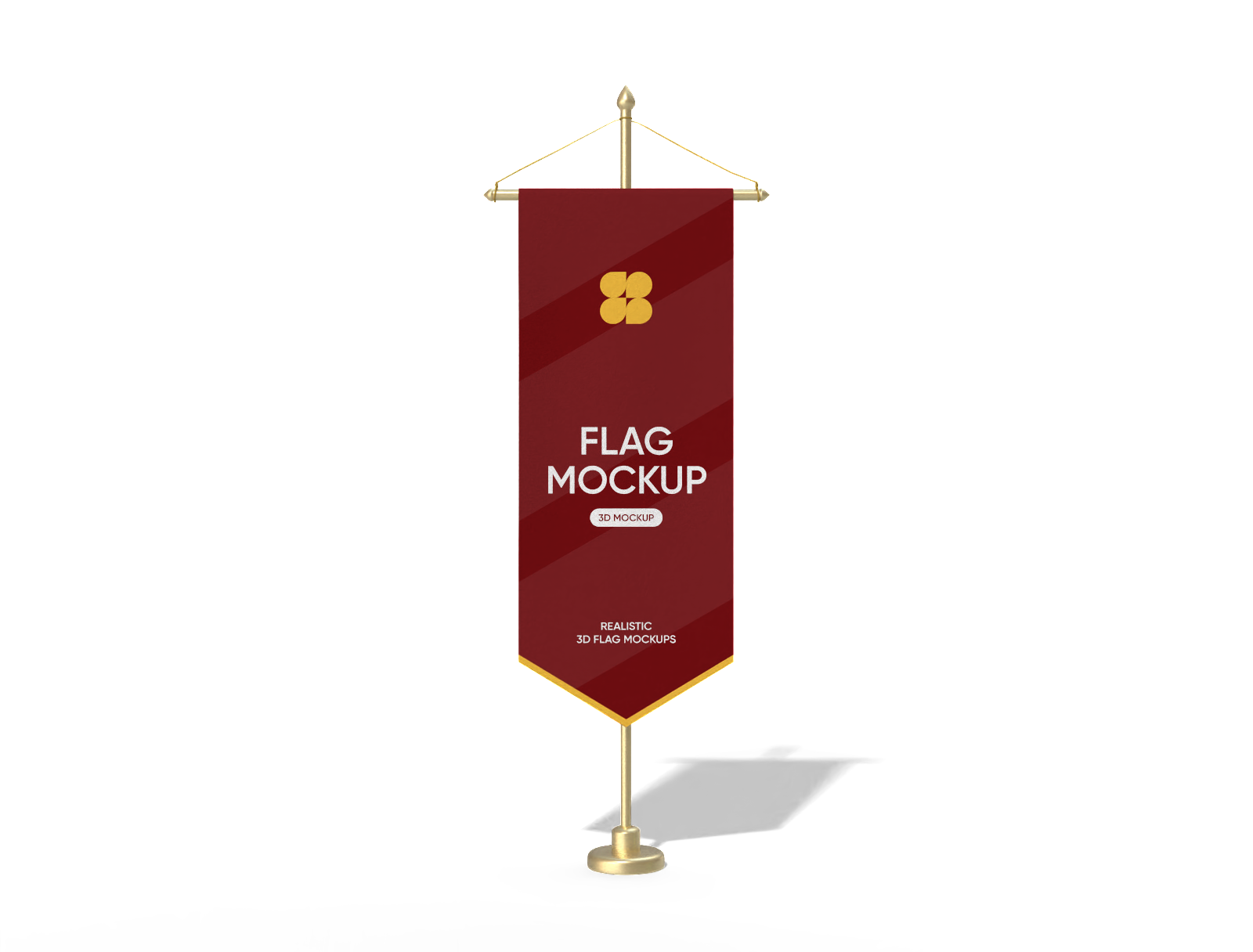 Flag display mockup