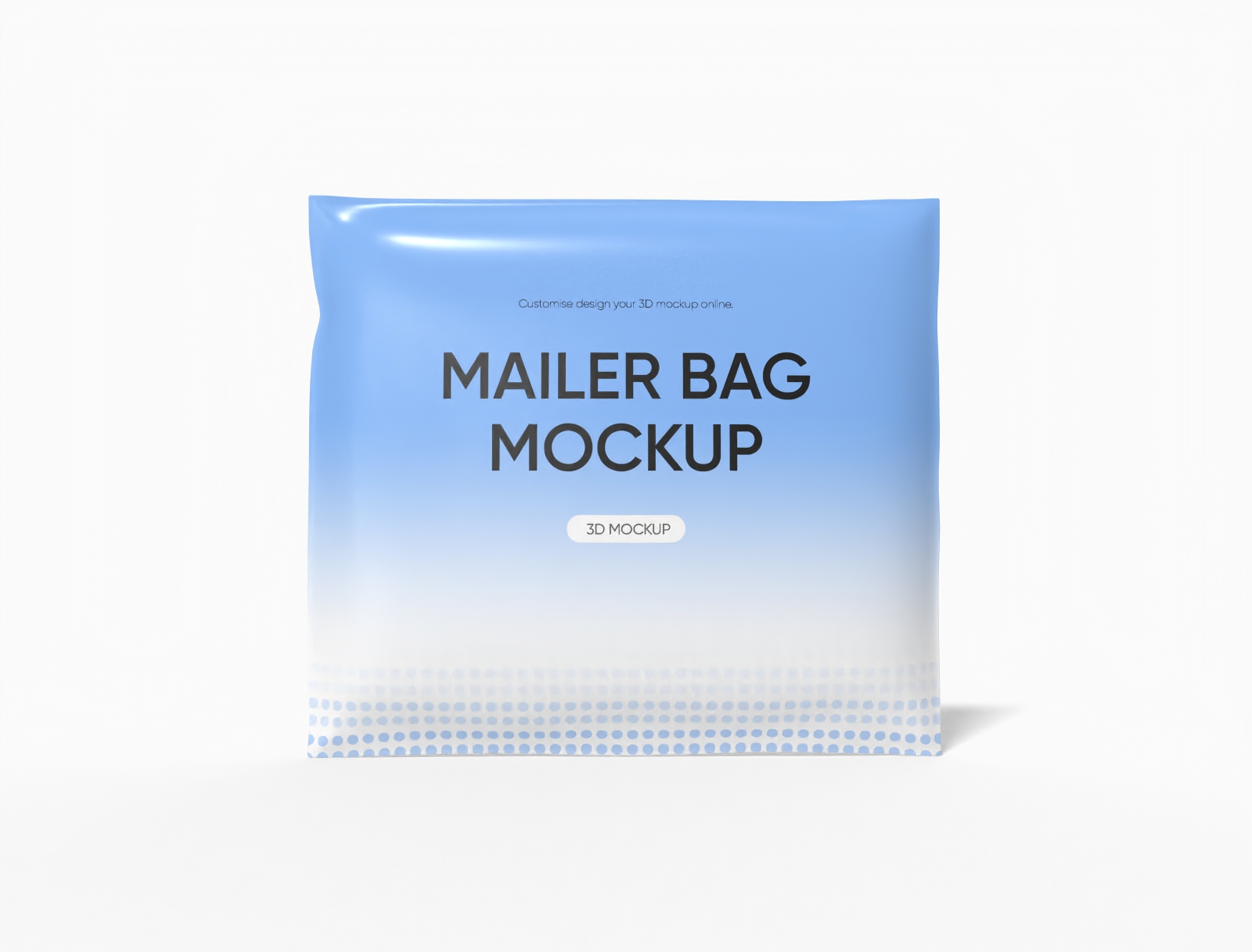 Mailer bag mockup