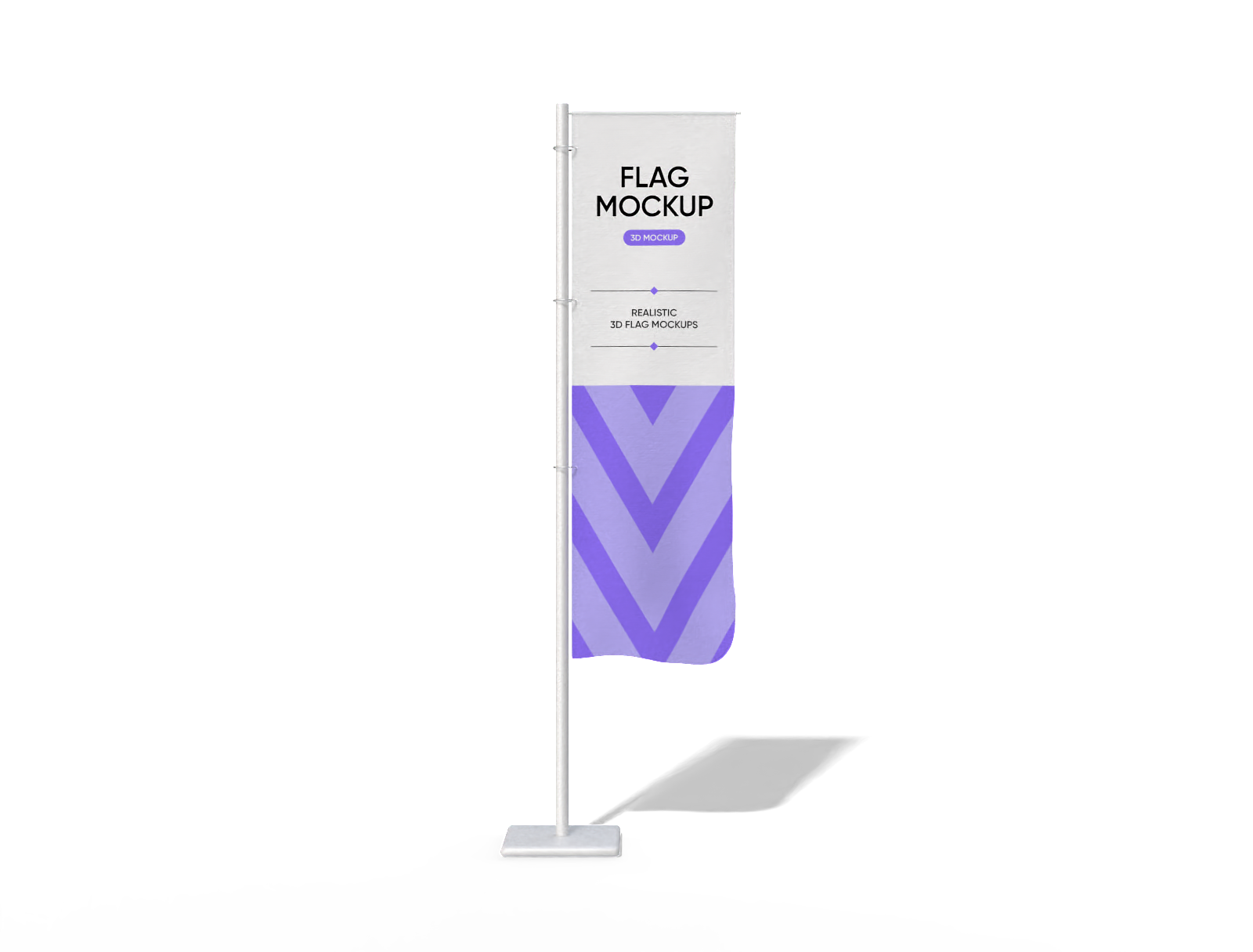 Standing banner mockup