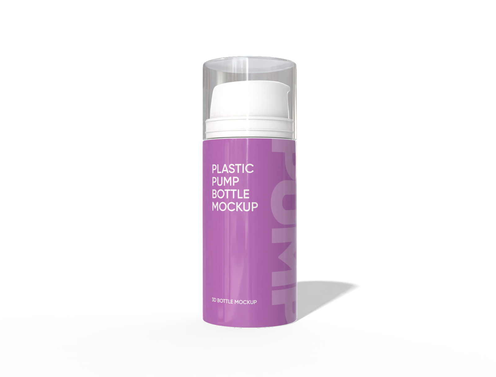 70ml エアレスポンプボトル モックアップ