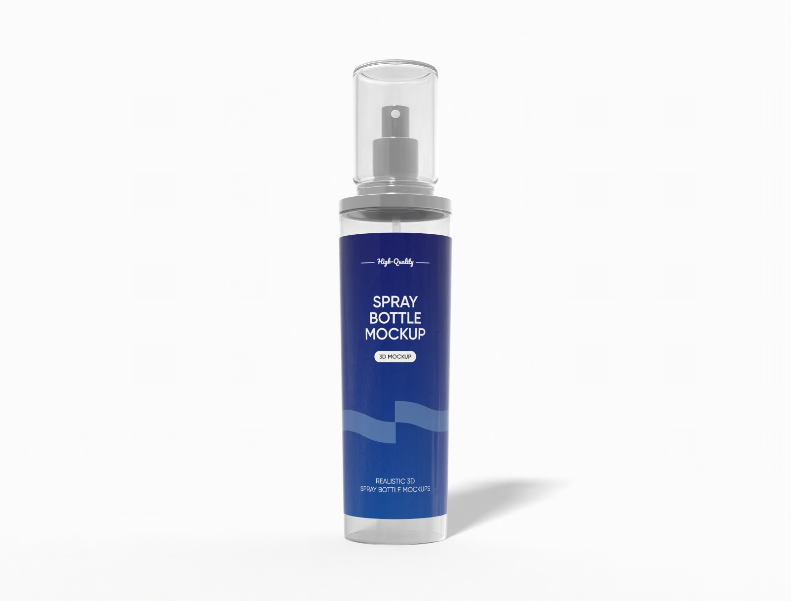 100 ml cosmetic spray bottle mockup
