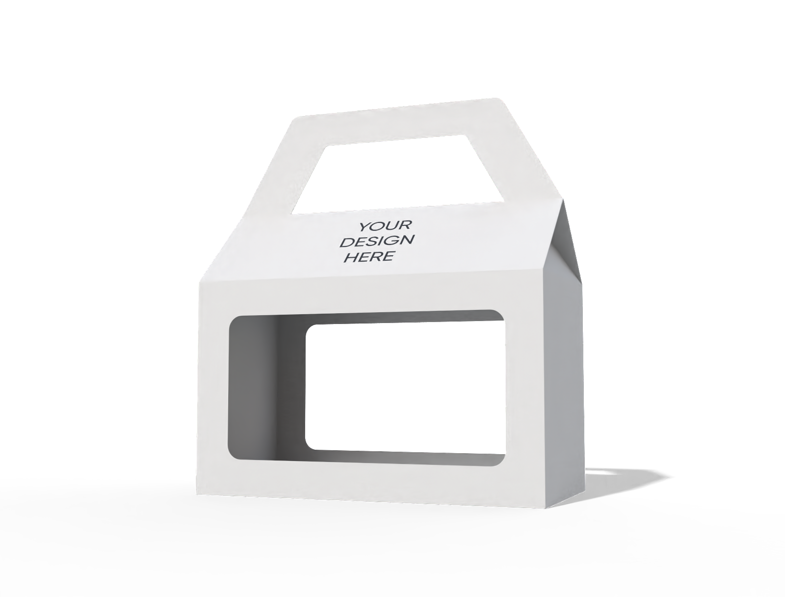 Gable gift box mockup Gable gift box mockup