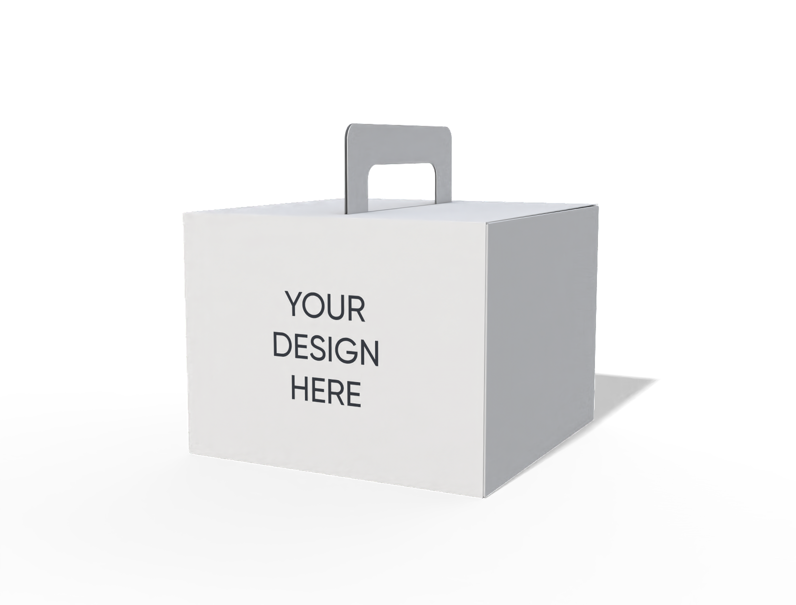 Custom dimensions gable box folding mockup Custom dimensions gable box folding mockup