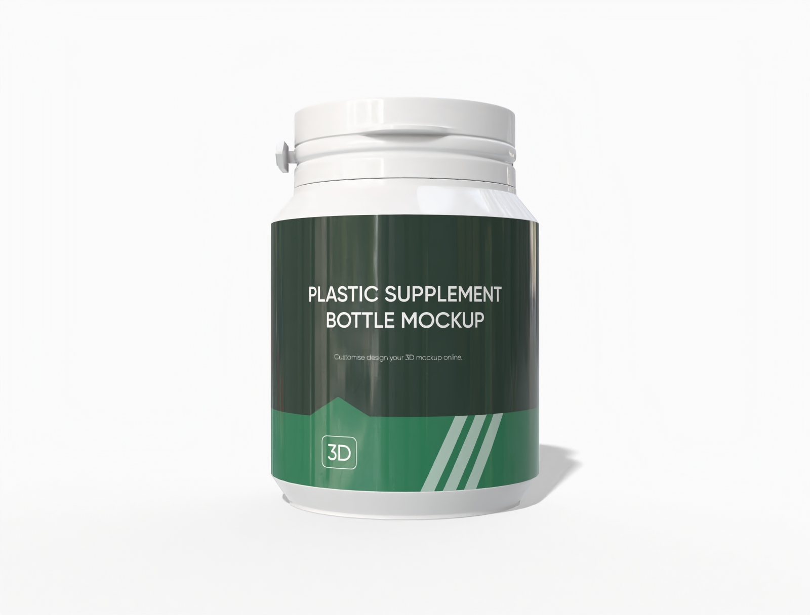 Medicine bottle mockup