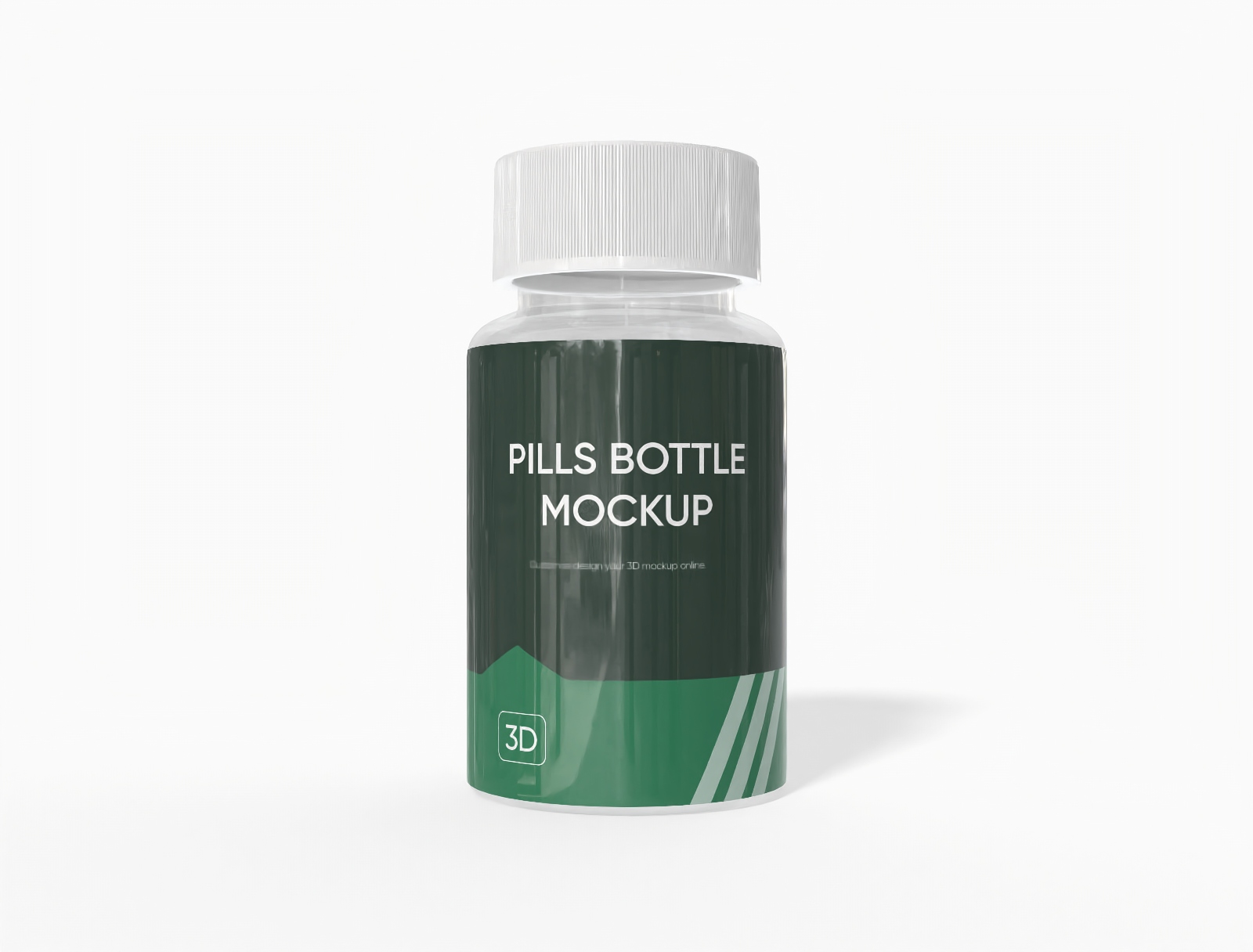 錠剤ボトルモックアップ