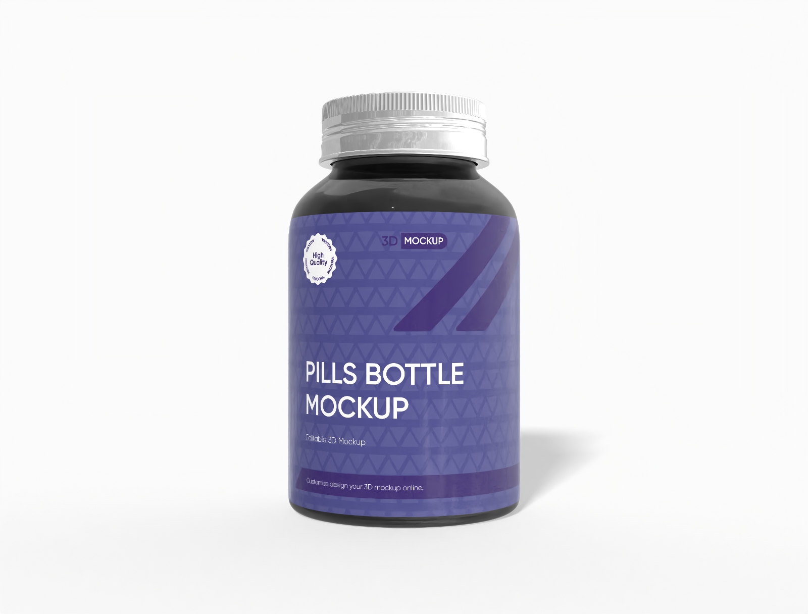 薬用ボトルモックアップ