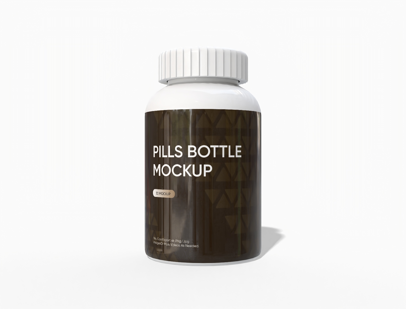 錠剤ボトルモックアップ