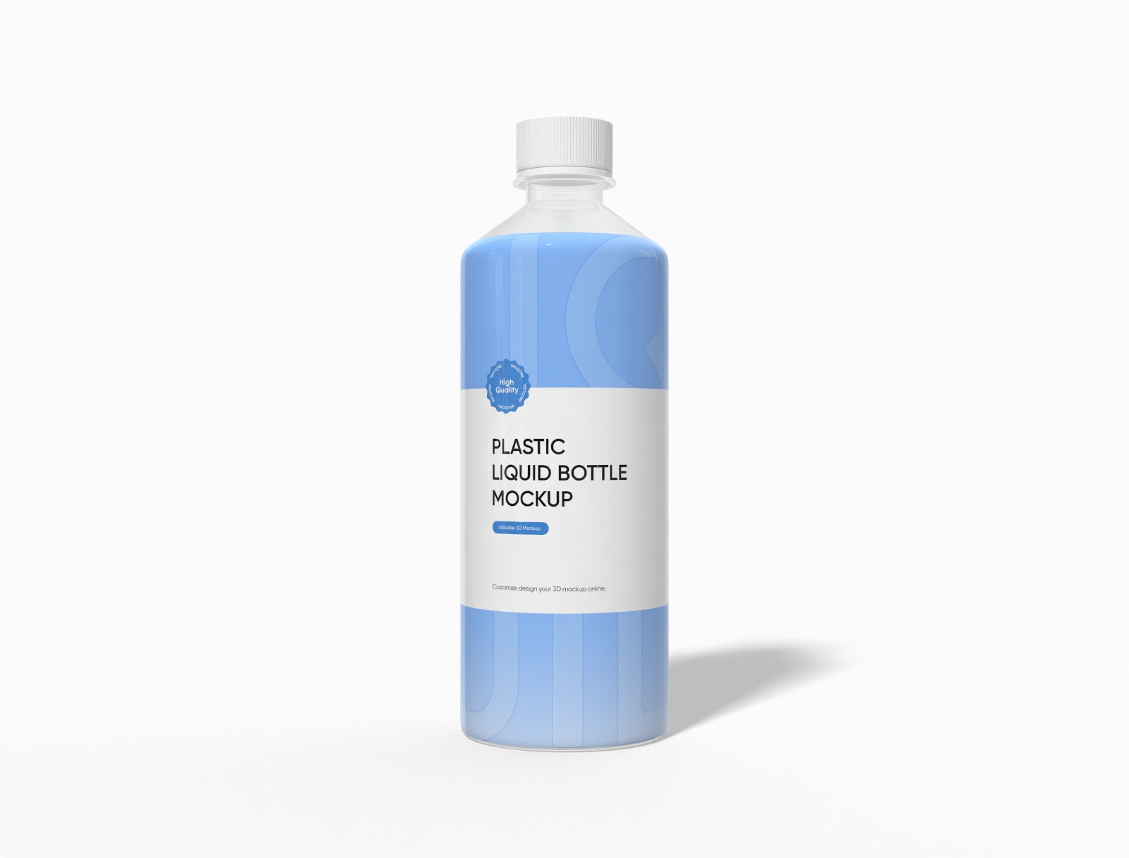 500 ml ドリンクボトルモックアップ