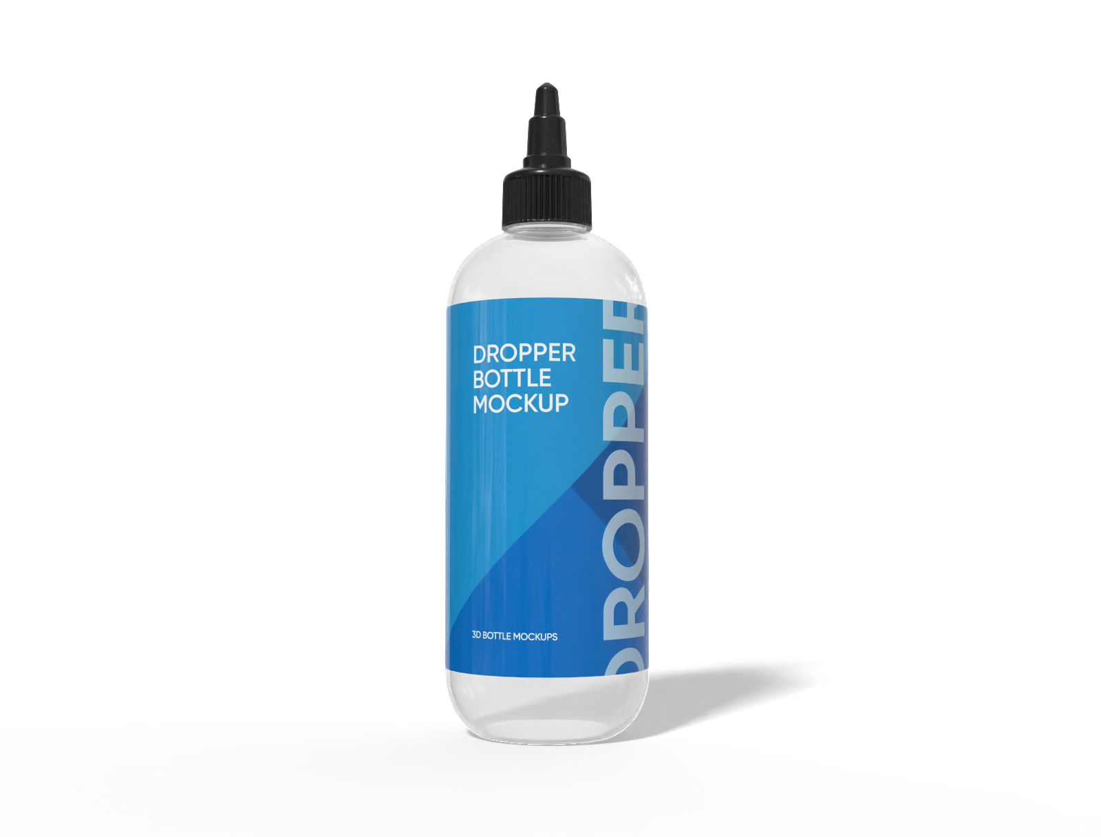 300 ml squeeze bottle mockup