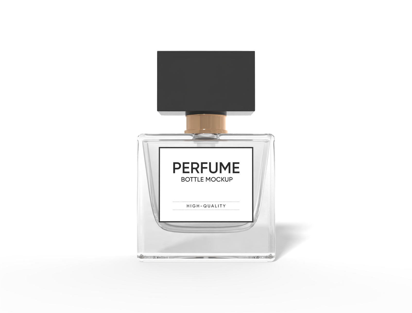 30ml perfume bottle mockup