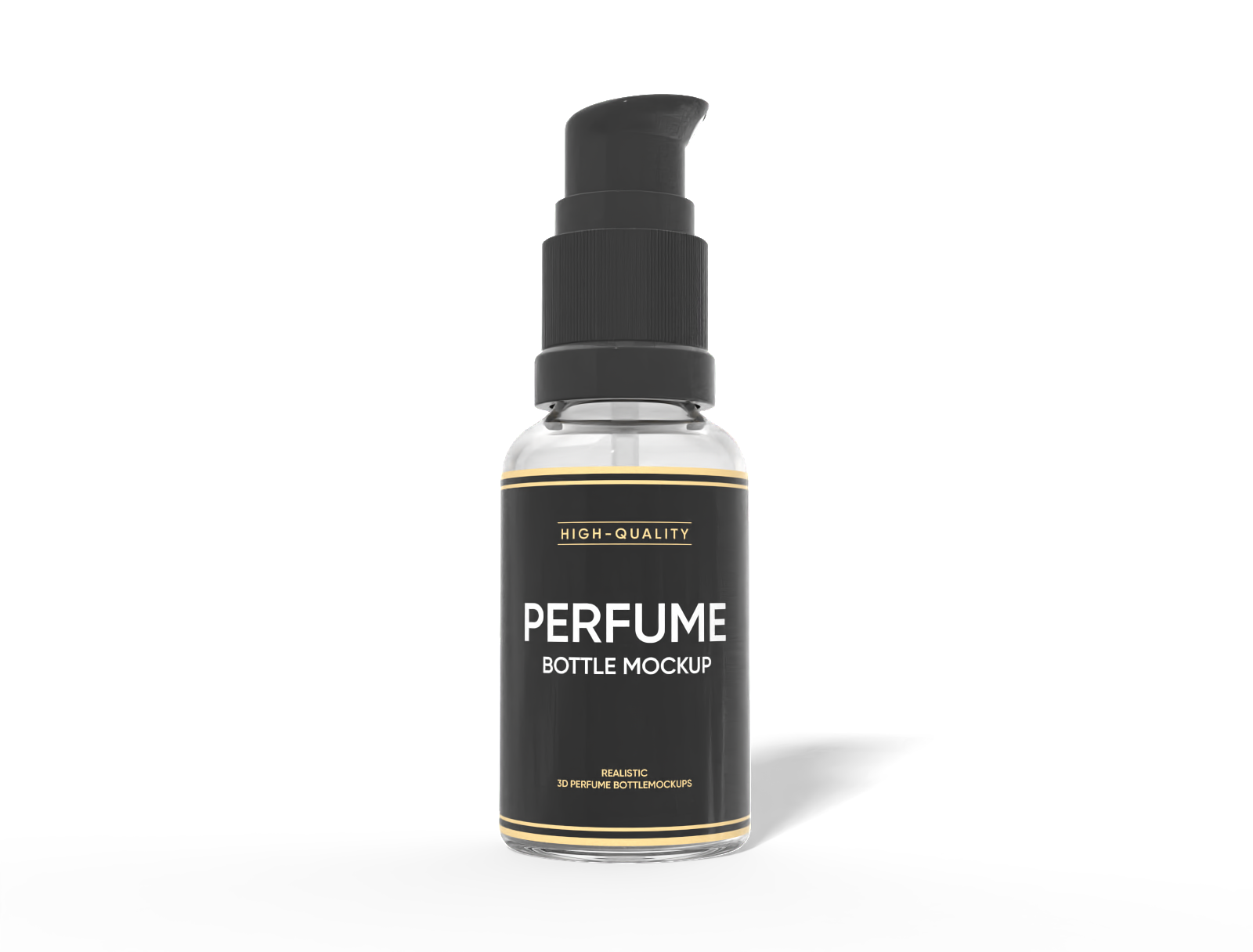 Perfume bottle mockup Perfume bottle mockup