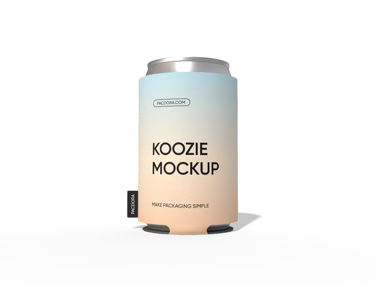 Can koozie mockup