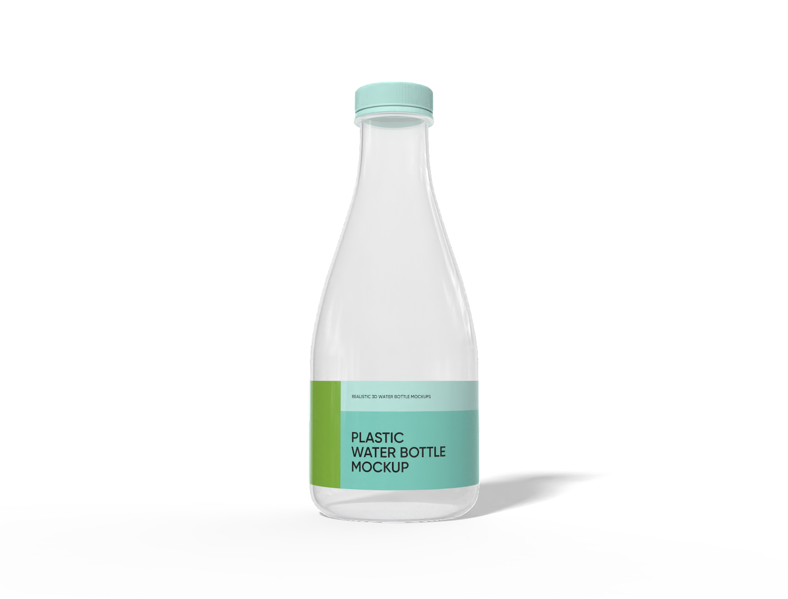 250 ml plastic bottle mockup