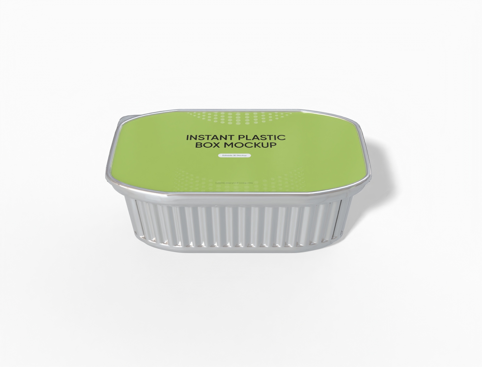 Food container mockup