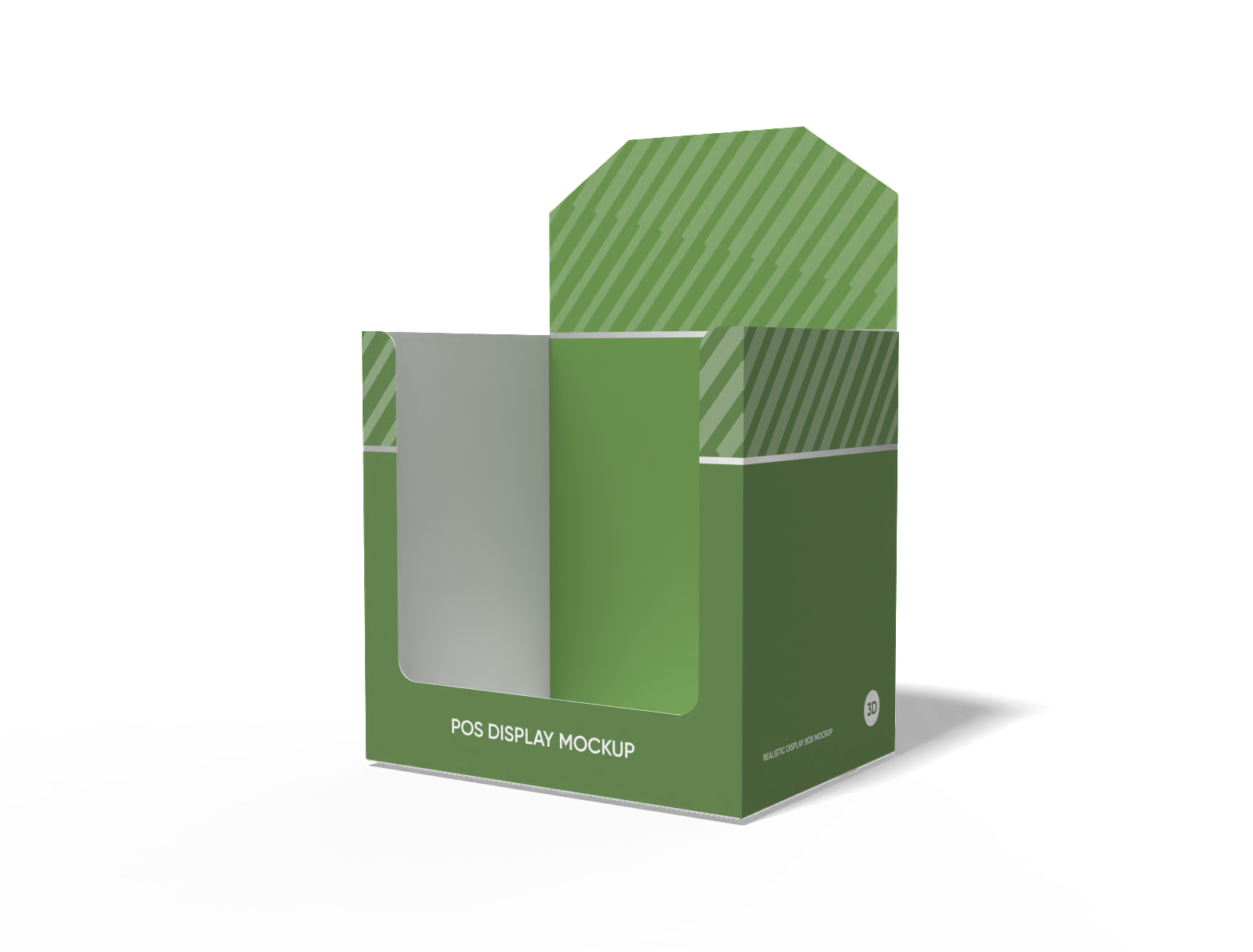 POS display box mockup