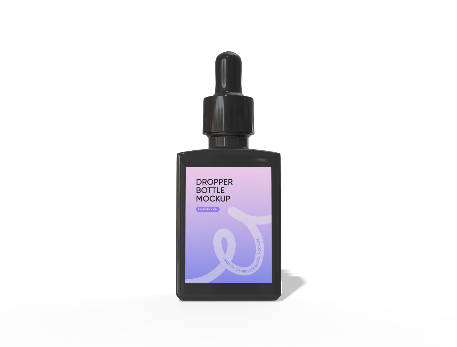 15ml dropper bottle mockup