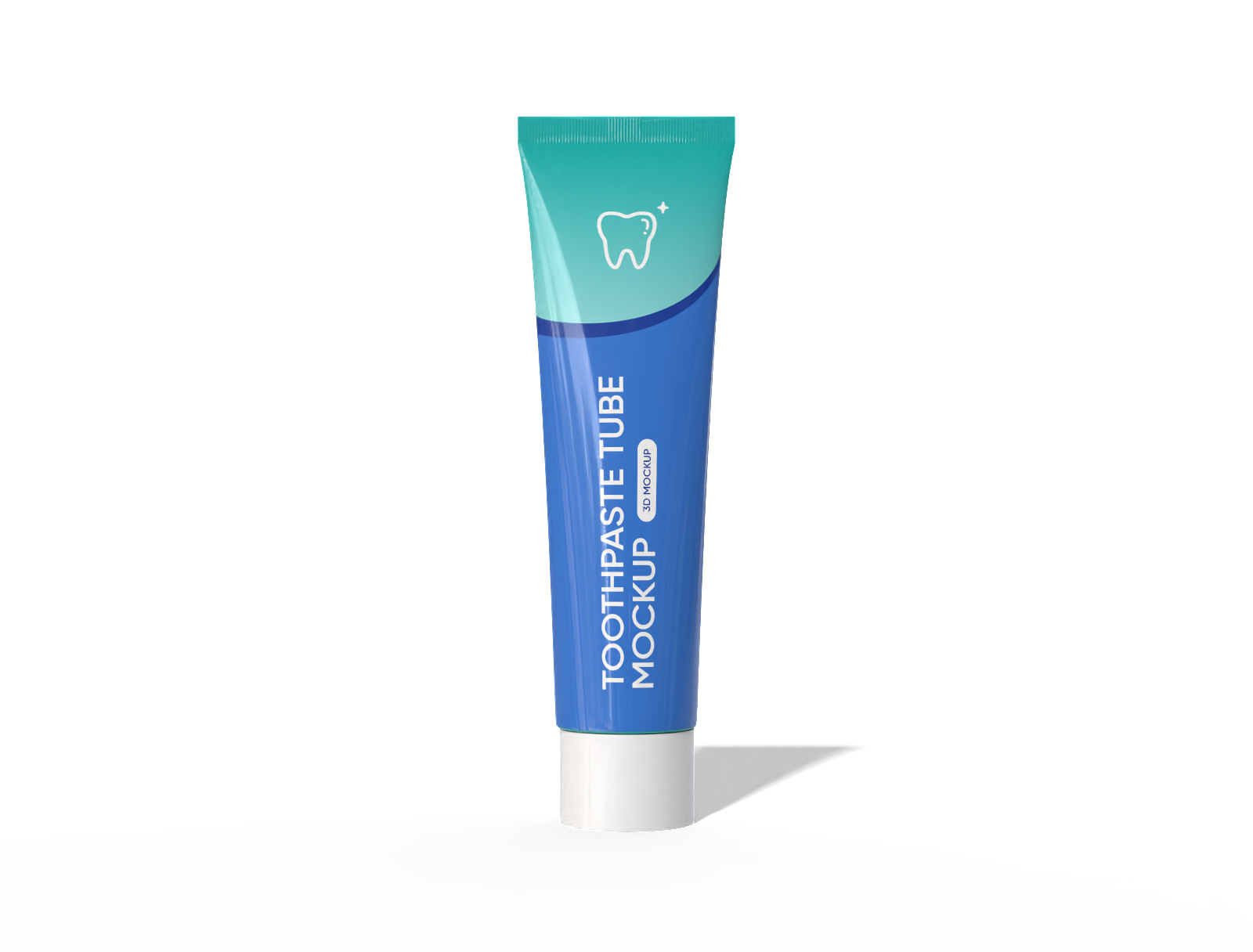 35 g toothpaste tube mockup