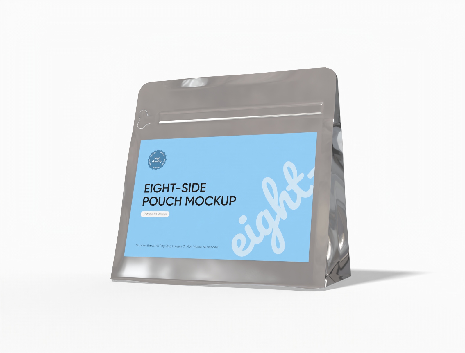 Stand up pouch mockup