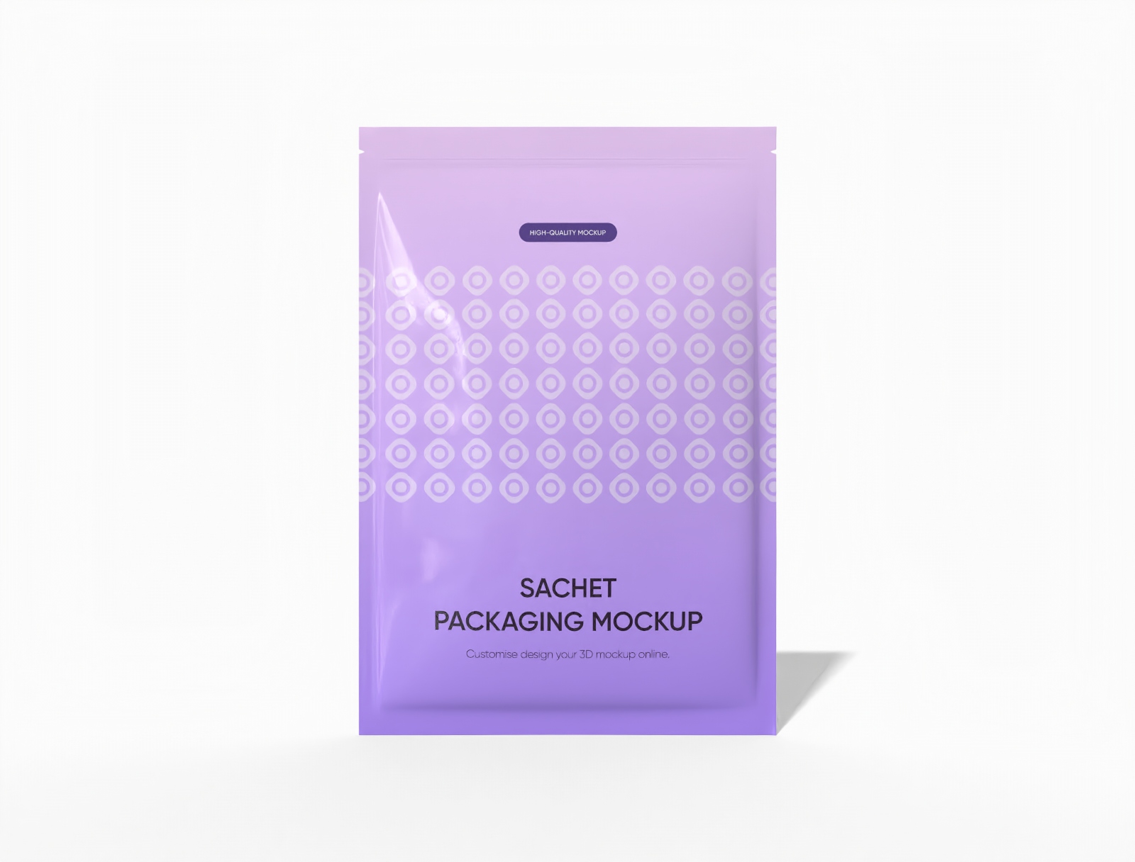 24 × 35 three-side seal cosmetic mockup