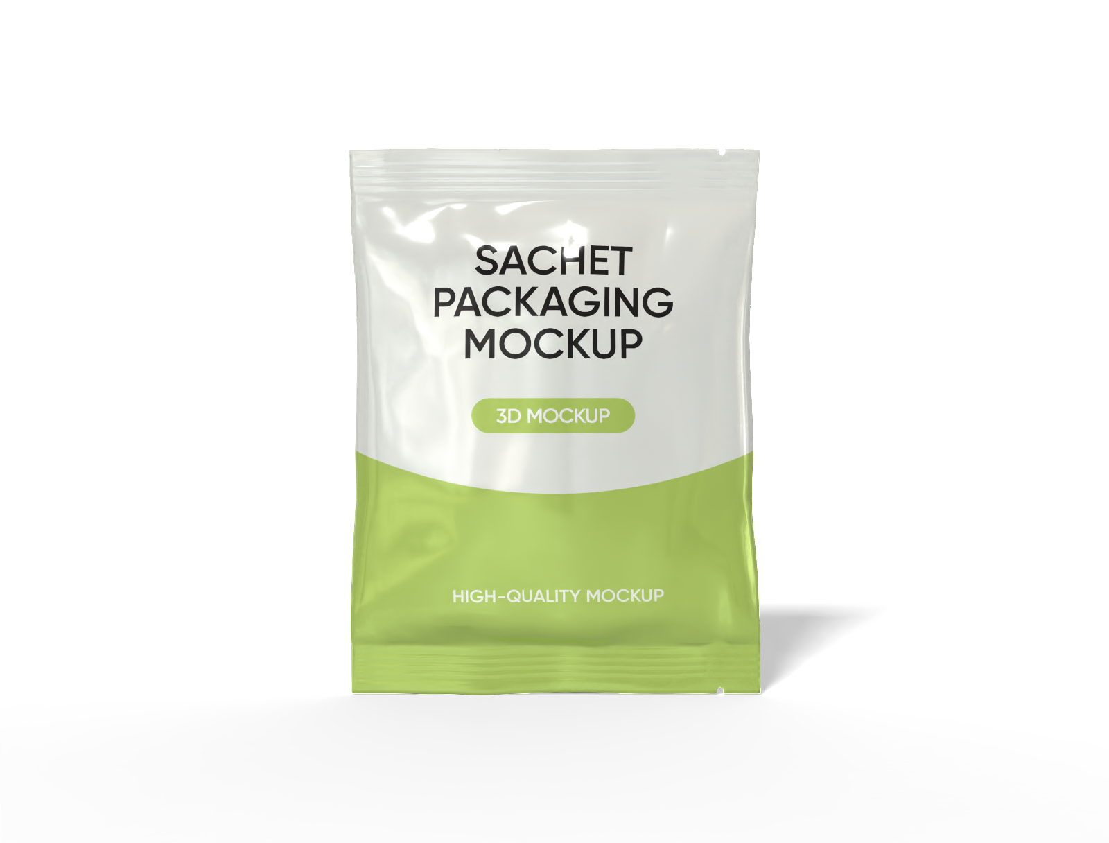 13 × 18 back-seal chips sachet mockup