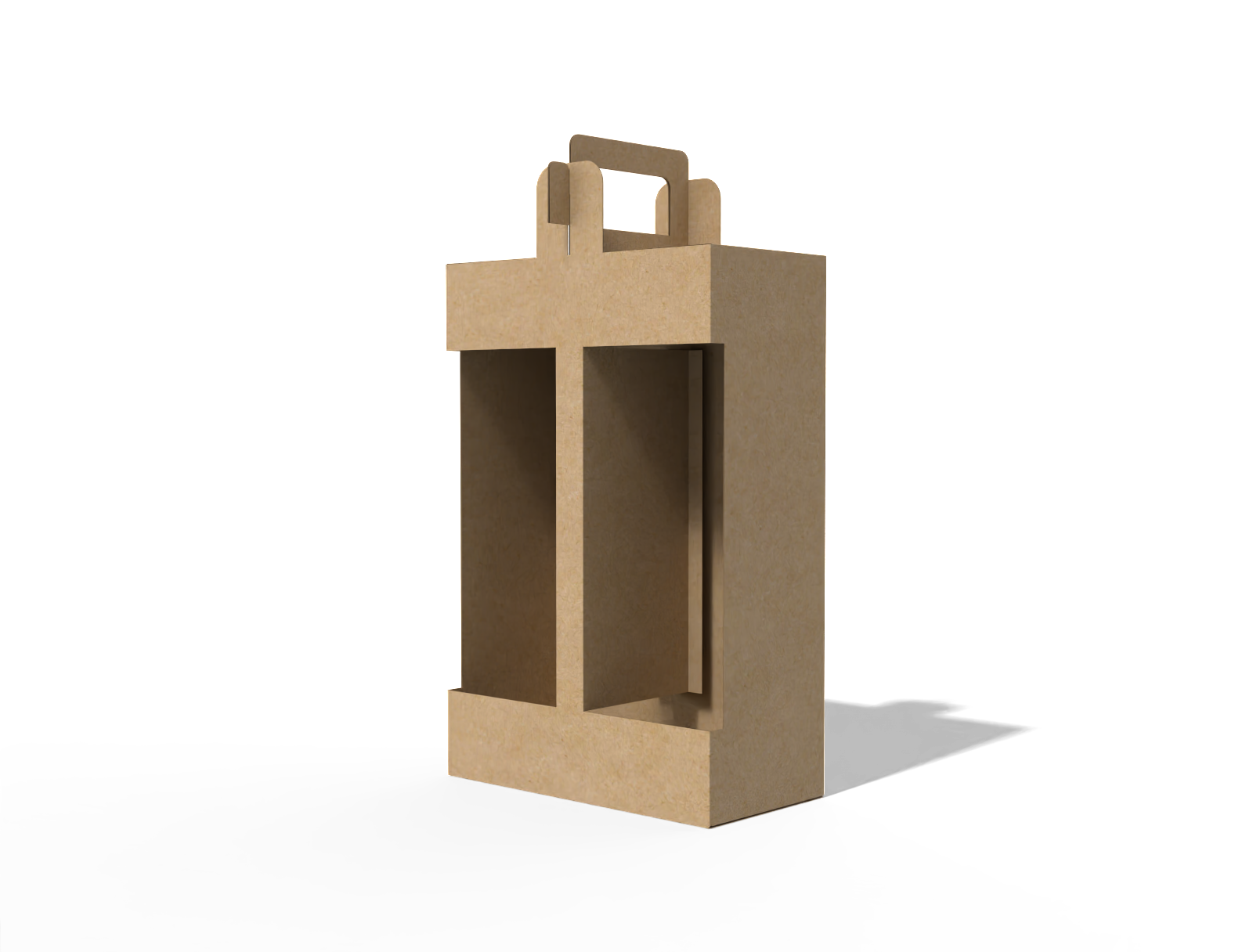 Tuck end box variations two square mockup